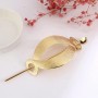 Accesoriu de par modern Japonez pentru cocuri din metal JPN04GG Auriu model 